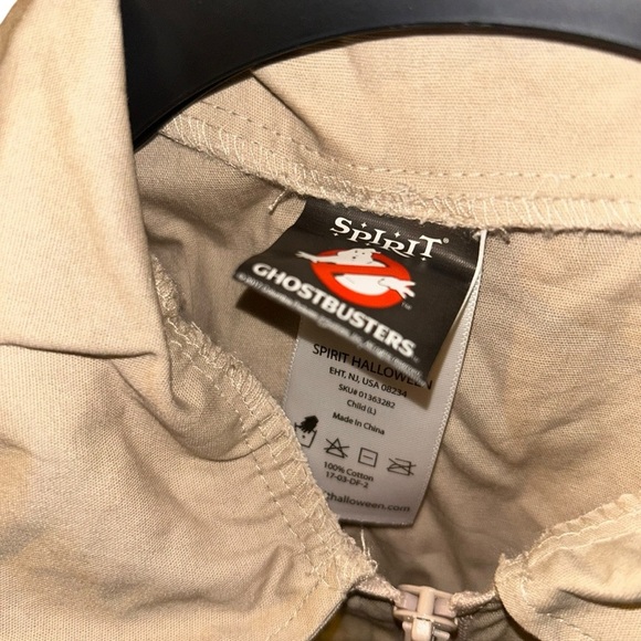 Kids Ghostbusters Costume jumpsuit w/Proton Pack Accessory Halloween Large 12/14 - Picture 4 of 6